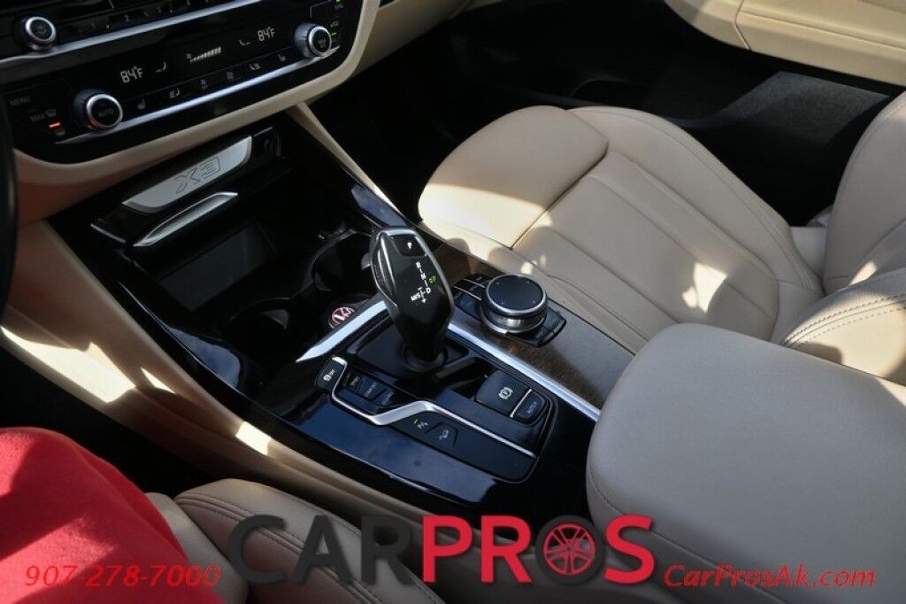 2019 BMW X3 xDrive30i - AWD - Convenience & Driving Assist Pkg - Power Leather Heated Seats - Heated Steering Wheel - Panoramic Sunroof - Keyless Entry & Start - Dual Zone Climate - Bluetooth - Navigation - Backup Camera - Power Liftgate Anchorage AK