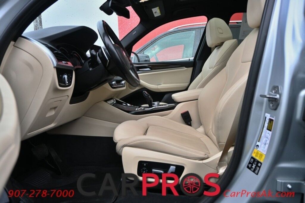 2019 BMW X3 xDrive30i - AWD - Convenience & Driving Assist Pkg - Power Leather Heated Seats - Heated Steering Wheel - Panoramic Sunroof - Keyless Entry & Start - Dual Zone Climate - Bluetooth - Navigation - Backup Camera - Power Liftgate Anchorage AK