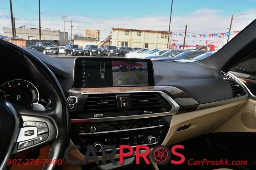 2019 BMW X3 xDrive30i - AWD - Convenience & Driving Assist Pkg - Power Leather Heated Seats - Heated Steering Wheel - Panoramic Sunroof - Keyless Entry & Start - Dual Zone Climate - Bluetooth - Navigation - Backup Camera - Power Liftgate Anchorage AK