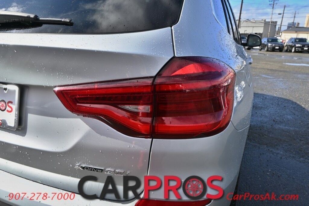 2019 BMW X3 xDrive30i - AWD - Convenience & Driving Assist Pkg - Power Leather Heated Seats - Heated Steering Wheel - Panoramic Sunroof - Keyless Entry & Start - Dual Zone Climate - Bluetooth - Navigation - Backup Camera - Power Liftgate Anchorage AK