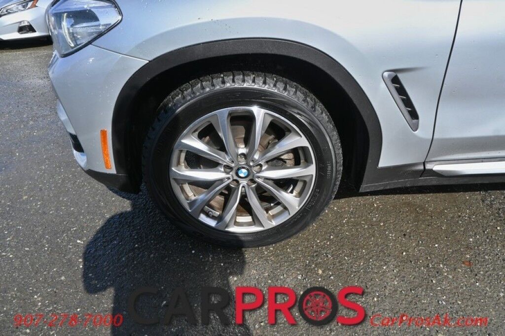 2019 BMW X3 xDrive30i - AWD - Convenience & Driving Assist Pkg - Power Leather Heated Seats - Heated Steering Wheel - Panoramic Sunroof - Keyless Entry & Start - Dual Zone Climate - Bluetooth - Navigation - Backup Camera - Power Liftgate Anchorage AK
