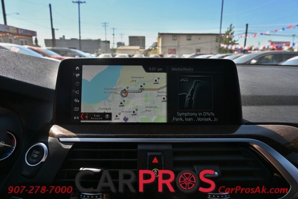 2019 BMW X3 xDrive30i - AWD - Driving Assistance & Convenience Pkg - Power & Heated Leather Seats - Heated Steering Wheel - Collision Warning - Keyless Entry - Lane Departure & Blind Spot Alert - Panoramic Sunroof - Power Liftgate - Backup Camera - 1- Owner Anchorage AK