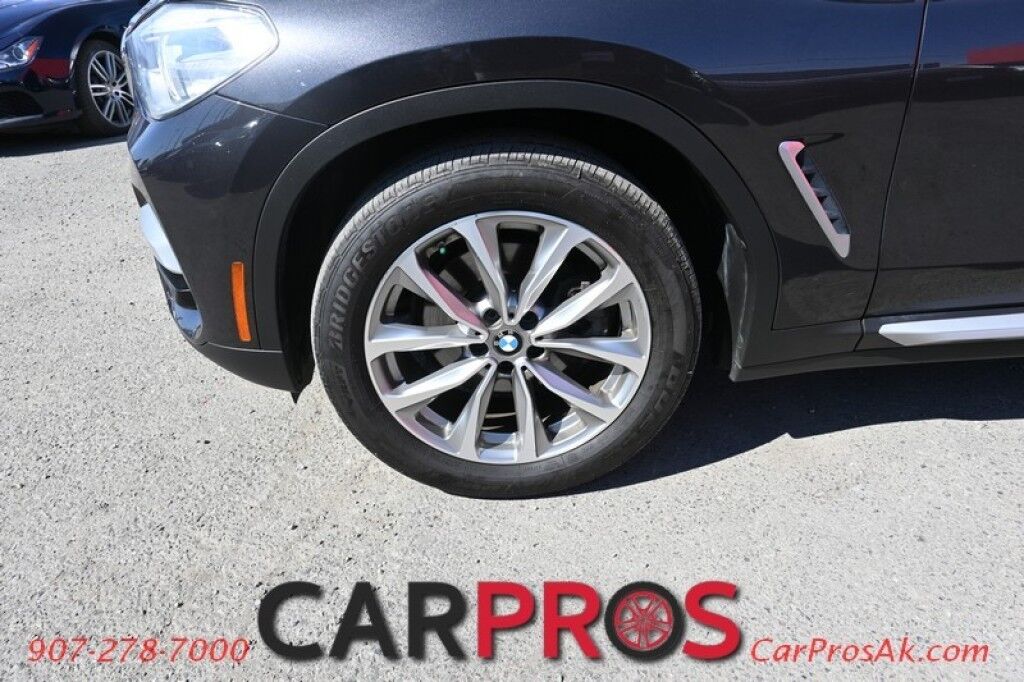 2019 BMW X3 xDrive30i - AWD - Driving Assistance & Convenience Pkg - Power & Heated Leather Seats - Heated Steering Wheel - Collision Warning - Keyless Entry - Lane Departure & Blind Spot Alert - Panoramic Sunroof - Power Liftgate - Backup Camera - 1- Owner Anchorage AK