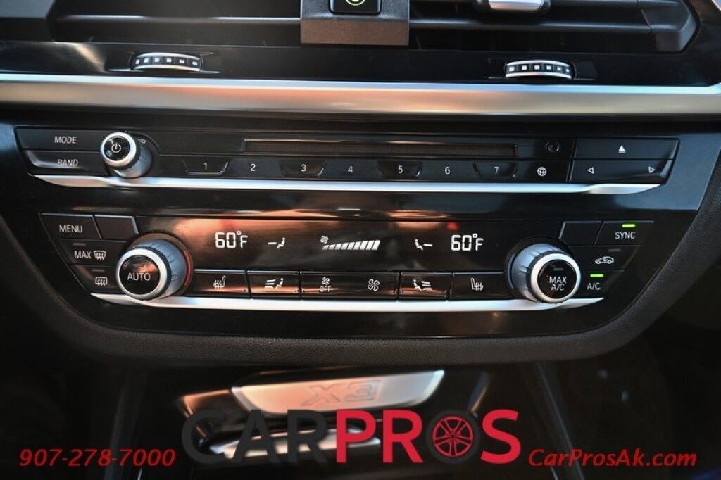 2019 BMW X3 xDrive30i - AWD - Driving Assistance & Convenience Pkg - Power & Heated Leather Seats -Heated Steering Wheel - Collision Warning - Keyless Entry - Blindspot Alert - Panoramic Sunroof - Power Liftgate - Backup Camera - 1- Owner Anchorage AK