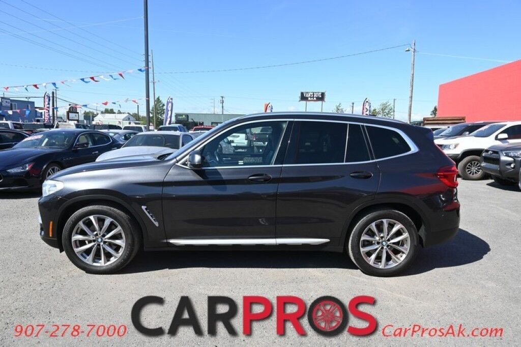 2019 BMW X3 xDrive30i - AWD - Driving Assistance & Convenience Pkg - Power & Heated Leather Seats -Heated Steering Wheel - Collision Warning - Keyless Entry - Blindspot Alert - Panoramic Sunroof - Power Liftgate - Backup Camera - 1- Owner Anchorage AK