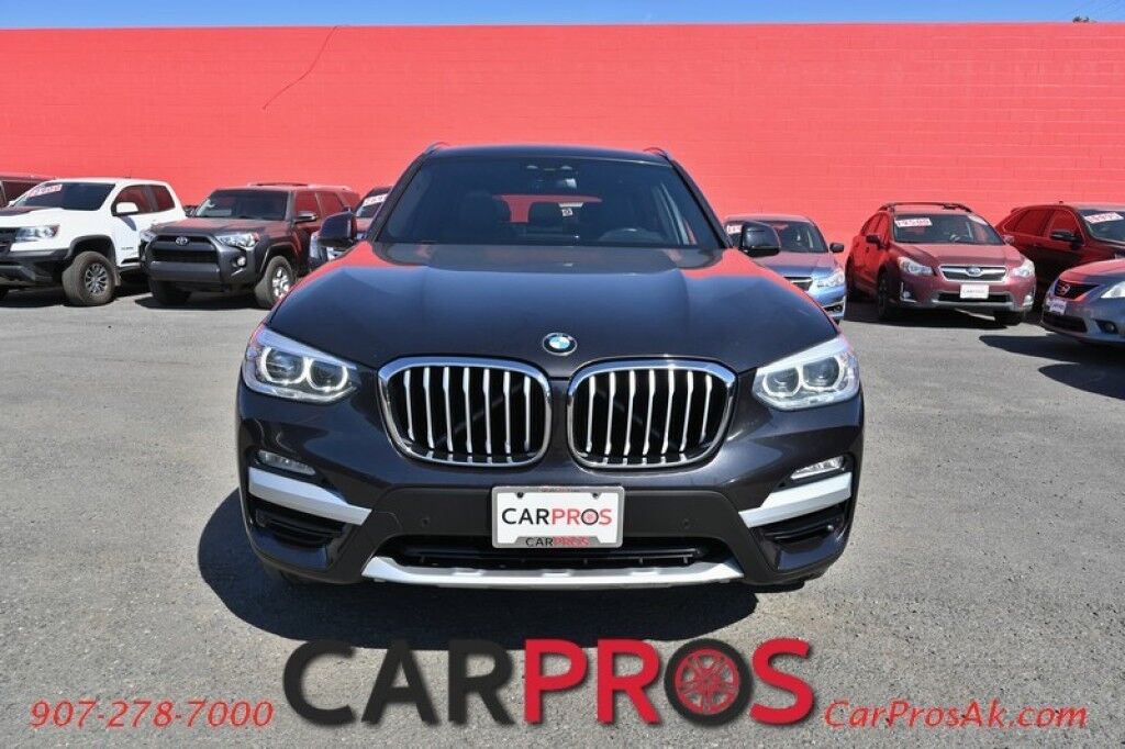 2019 BMW X3 xDrive30i - AWD - Driving Assistance & Convenience Pkg - Power & Heated Leather Seats -Heated Steering Wheel - Collision Warning - Keyless Entry - Blindspot Alert - Panoramic Sunroof - Power Liftgate - Backup Camera - 1- Owner Anchorage AK