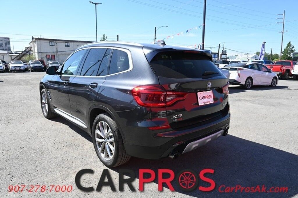 2019 BMW X3 xDrive30i - AWD - Driving Assistance & Convenience Pkg - Power & Heated Leather Seats -Heated Steering Wheel - Collision Warning - Keyless Entry - Blindspot Alert - Panoramic Sunroof - Power Liftgate - Backup Camera - 1- Owner Anchorage AK