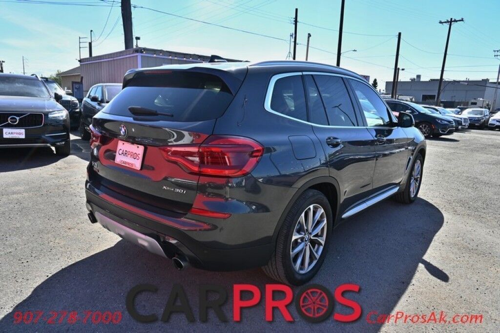 2019 BMW X3 xDrive30i - AWD - Driving Assistance & Convenience Pkg - Power & Heated Leather Seats -Heated Steering Wheel - Collision Warning - Keyless Entry - Blindspot Alert - Panoramic Sunroof - Power Liftgate - Backup Camera - 1- Owner Anchorage AK