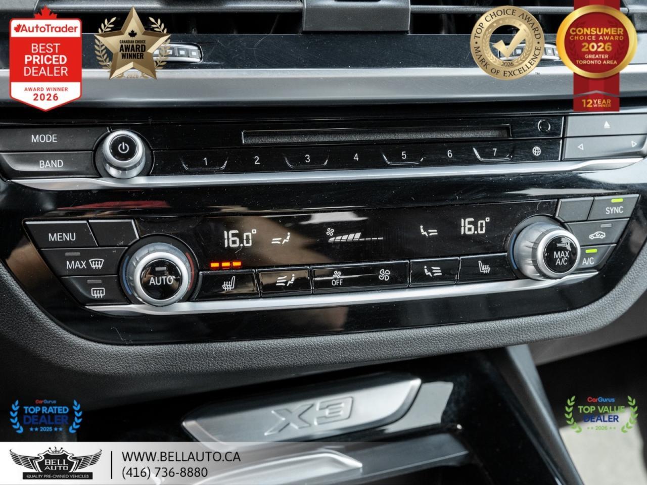 2019 BMW X3 xDrive30i | NAVI | B.CAM | PANO | LTHR | WRLSCHRGR Toronto ON