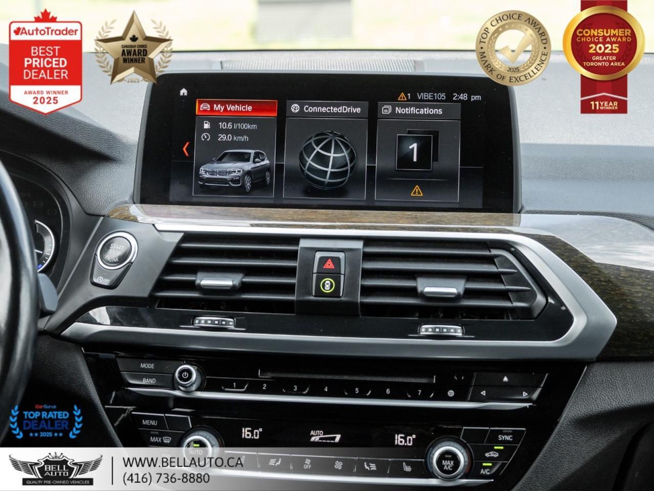 2019 BMW X3 xDrive30i | NAVI | B.CAM | PANO | MMRYSEAT | WDTRIM | NOACCIDENT Toronto ON