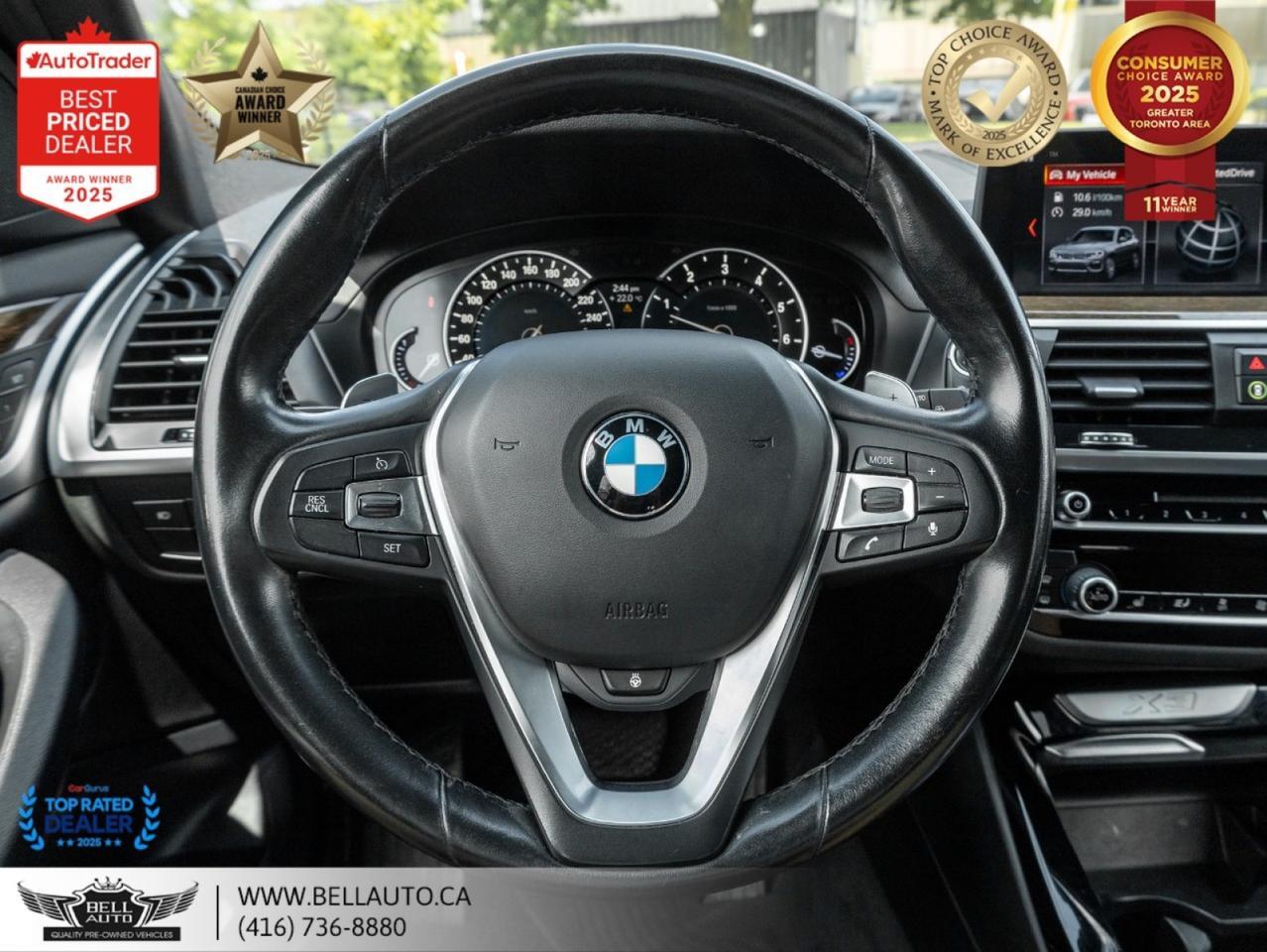 2019 BMW X3 xDrive30i | NAVI | B.CAM | PANO | MMRYSEAT | WDTRIM | NOACCIDENT Toronto ON
