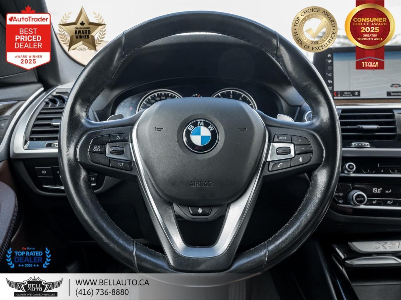 2019 BMW X3 xDrive30i | PANO ROOF | NAVI | HUD | BACKUPCAM | HITCH | NOACCIDENT Toronto ON