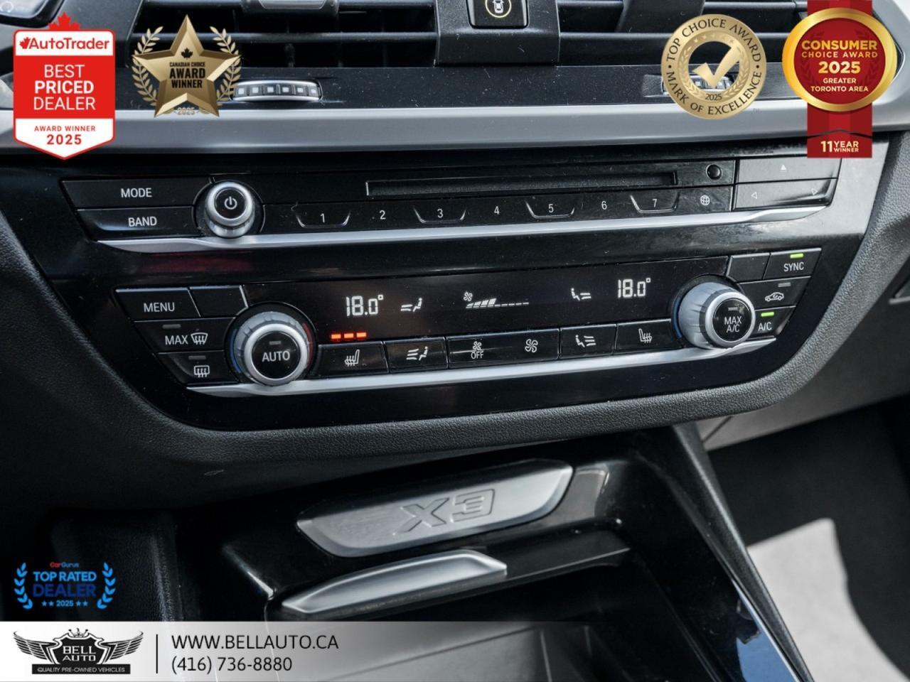 2019 BMW X3 xDrive30i | PANO ROOF | NAVI | HUD | BACKUPCAM | HITCH | NOACCIDENT Toronto ON