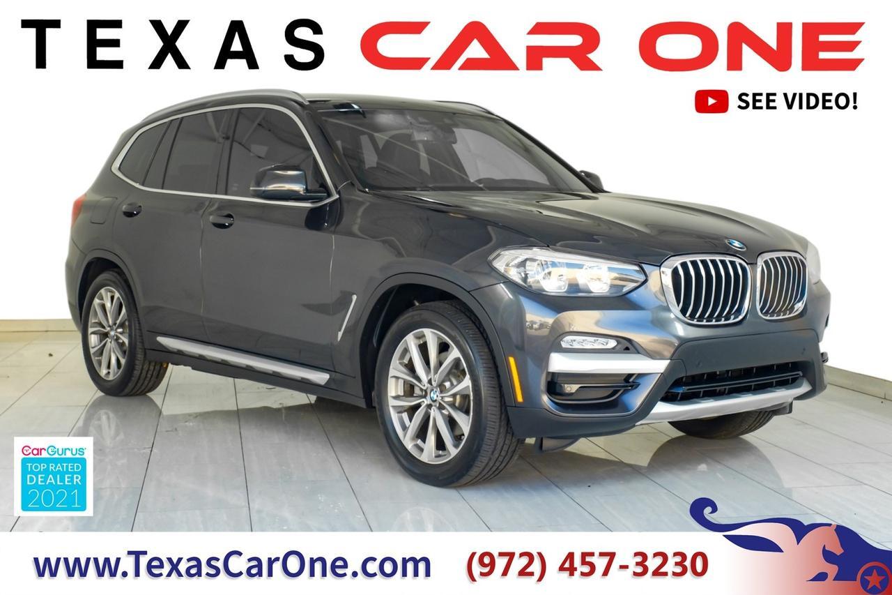 2019 BMW X3 xDrive30i AWD BLIND SPOT ASSIST LANE DEPARTURE WARNING NAVIGATION LEATHER