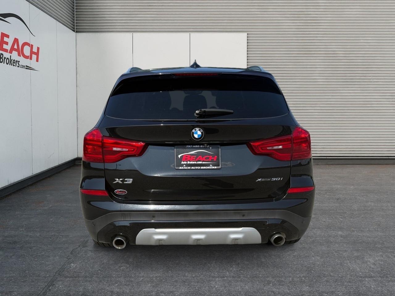 2019 BMW X3 xDrive30i, MOONROOF, BLUETOOTH, POWER LIFTGATE, BACKUP CAMERA, POWER MIRRORS, HEATED SEATS, KEYLESS ENTRY, CLEAN CARFAX! Norfolk VA
