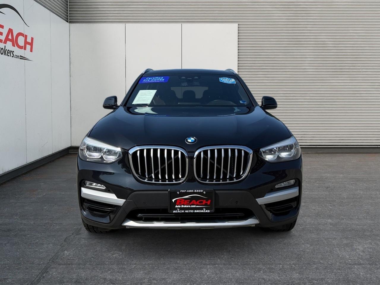 2019 BMW X3 xDrive30i, MOONROOF, BLUETOOTH, POWER LIFTGATE, BACKUP CAMERA, POWER MIRRORS, HEATED SEATS, KEYLESS ENTRY, CLEAN CARFAX! Norfolk VA