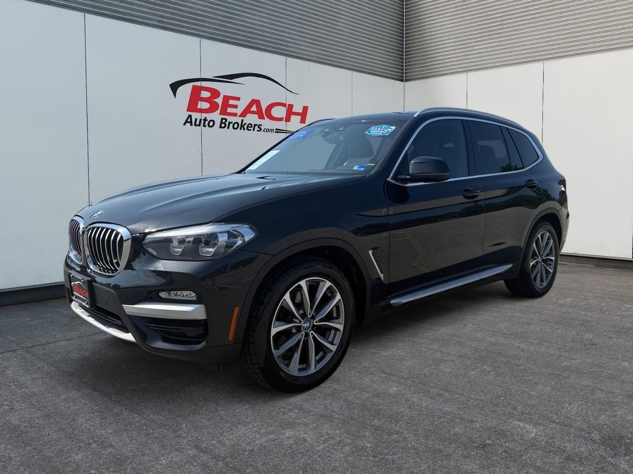 2019 BMW X3 xDrive30i, MOONROOF, BLUETOOTH, POWER LIFTGATE, BACKUP CAMERA, POWER MIRRORS, HEATED SEATS, KEYLESS ENTRY, CLEAN CARFAX!