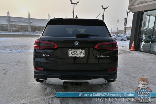 2019 BMW X5 X5 / AWD / AutoStart / Premium & Off Road Pkg / Power & Heated Leather Seats / Heated Steering Wheel / Panoramic Sunroof / NAV / HUD / Forward Collision & Blind Spot Alert / 26 MPG / Tow Pkg / 1-Owner Anchorage AK