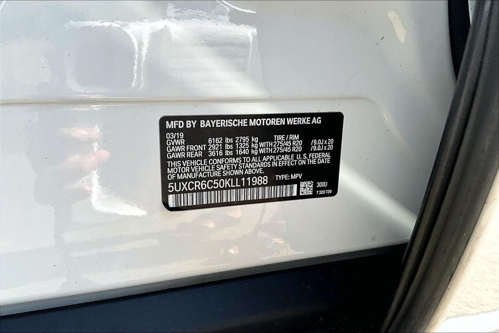 2019 BMW X5 xDrive40i OR