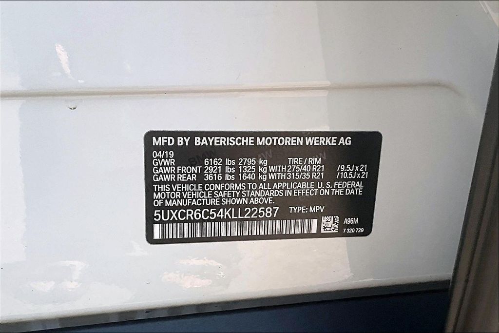 2019 BMW X5 xDrive40i OR