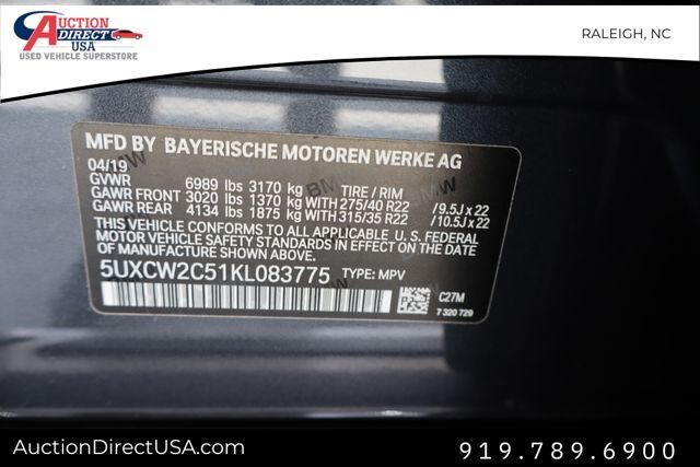 2019 BMW X7 xDrive40i Raleigh NC