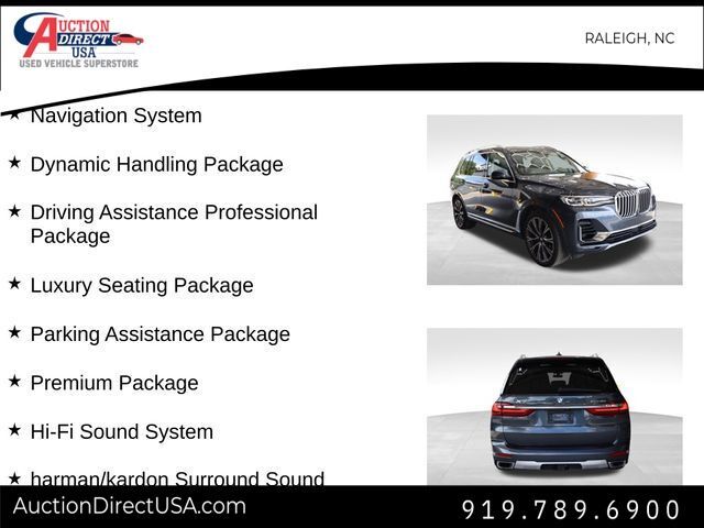 2019 BMW X7 xDrive40i Raleigh NC