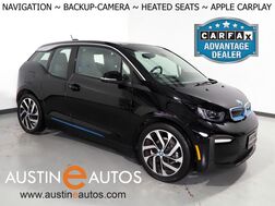 2019_BMW_i3 120 Ah Deka World_*NAVIGATION, BACKUP-CAMERA, PARK DISTANCE CONTROL, HEATED SEATS, COMFORT ACCESS, 19 INCH WHEELS, BLUETOOTH PHONE & AUDIO, APPLE CARPLAY_ Round Rock TX