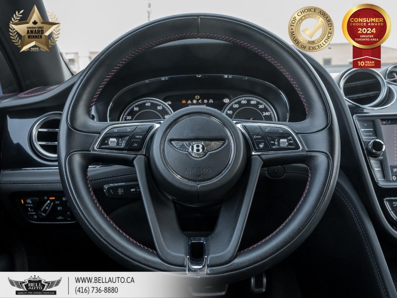 2019 Bentley Bentayga | NAVI | HUD | 360CAM | PANO | REDSTCHNG | NOACCIDENT Toronto ON