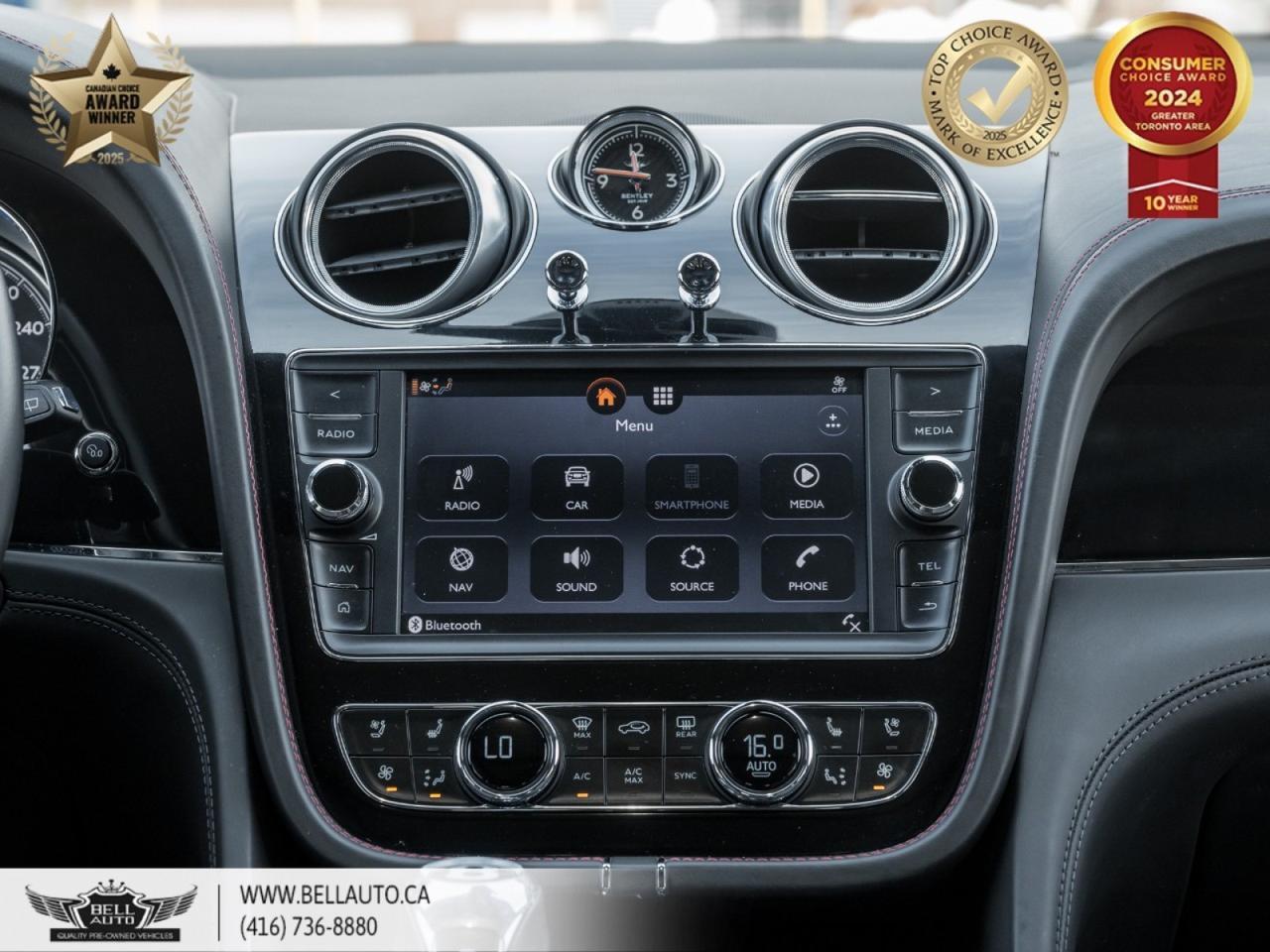 2019 Bentley Bentayga | NAVI | HUD | 360CAM | PANO | REDSTCHNG | NOACCIDENT Toronto ON