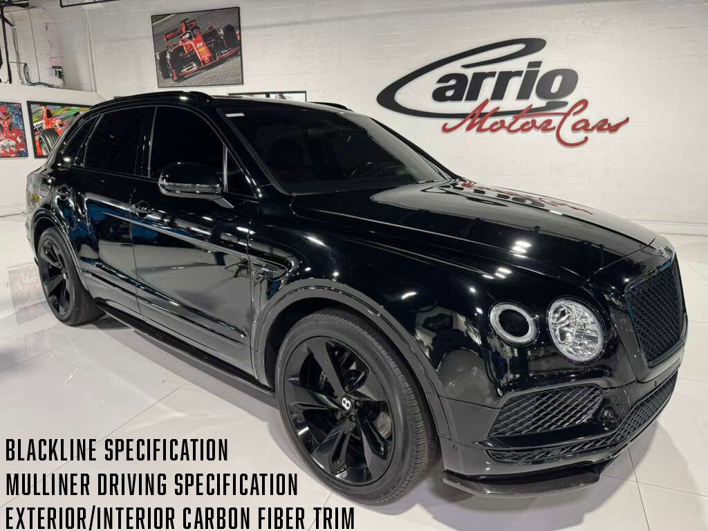 2019 Bentley Bentayga V8 Blackline Specification, Mulliner Driving Specification, carbon galore AND MUCH MORE!!! Fort Lauderdale FL