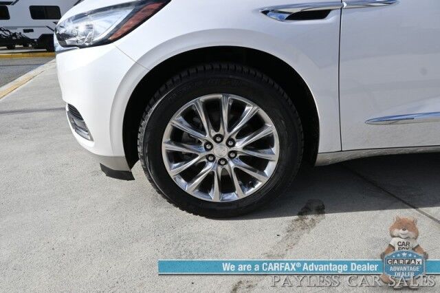2019 Buick Enclave Premium / AWD / Auto Start / Heated & Cooled Leather Seats / Heated Steering / NAV / Dual Sunroof / Bose Speakers / Lane Depart & Blind Spot / Apple CarPlay & Android Auto / Back Up Cam / 3rd Row / Seats 7 / Tow Pkg Anchorage AK