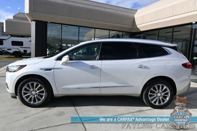 2019 Buick Enclave Premium / AWD / Auto Start / Heated & Cooled Leather Seats / Heated Steering / NAV / Dual Sunroof / Bose Speakers / Lane Depart & Blind Spot / Apple CarPlay & Android Auto / Back Up Cam / 3rd Row / Seats 7 / Tow Pkg Anchorage AK