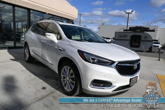2019 Buick Enclave Premium / AWD / Auto Start / Heated & Cooled Leather Seats / Heated Steering / NAV / Dual Sunroof / Bose Speakers / Lane Depart & Blind Spot / Apple CarPlay & Android Auto / Back Up Cam / 3rd Row / Seats 7 / Tow Pkg Anchorage AK