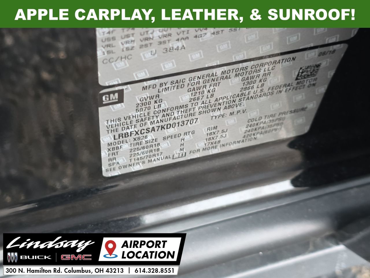 2019 Buick Envision Essence Columbus OH