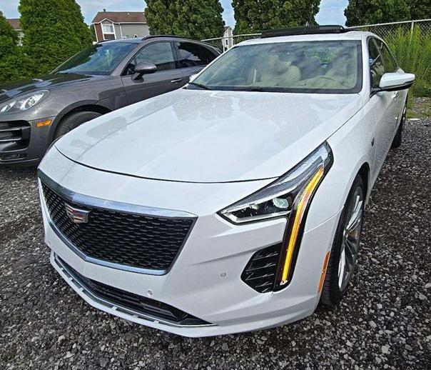 Sedan 2019 CADILLAC CT6 WHITE 3.0L 6 Cyl All Wheel Drive PLATINUM CSAV