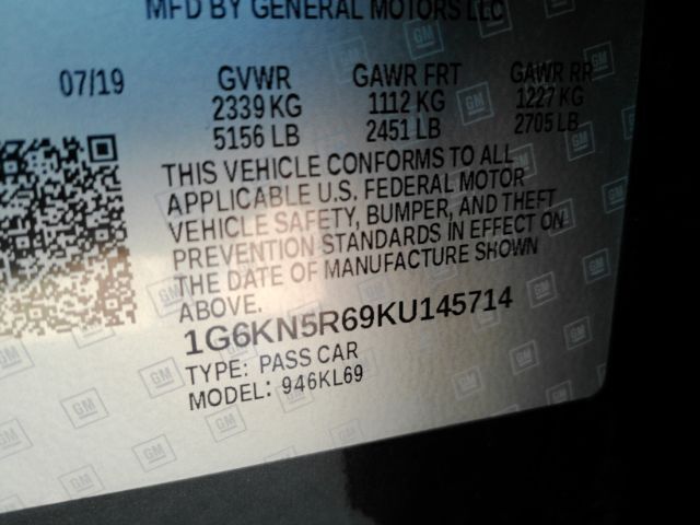 2019 Cadillac CT6 Sport Plano TX