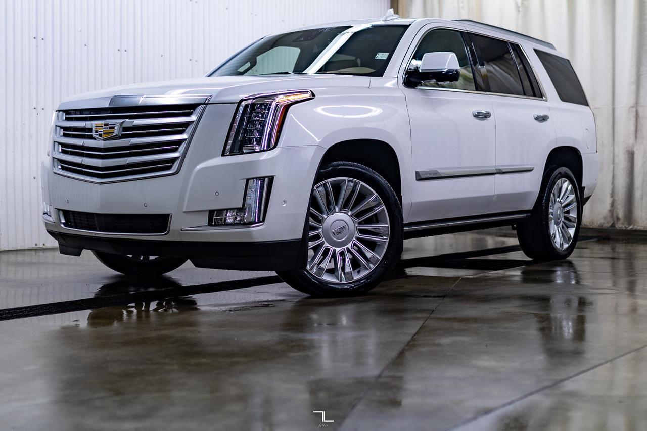 2019 Cadillac Escalade AWD Platinum Leather Roof Nav BCam Red Deer AB