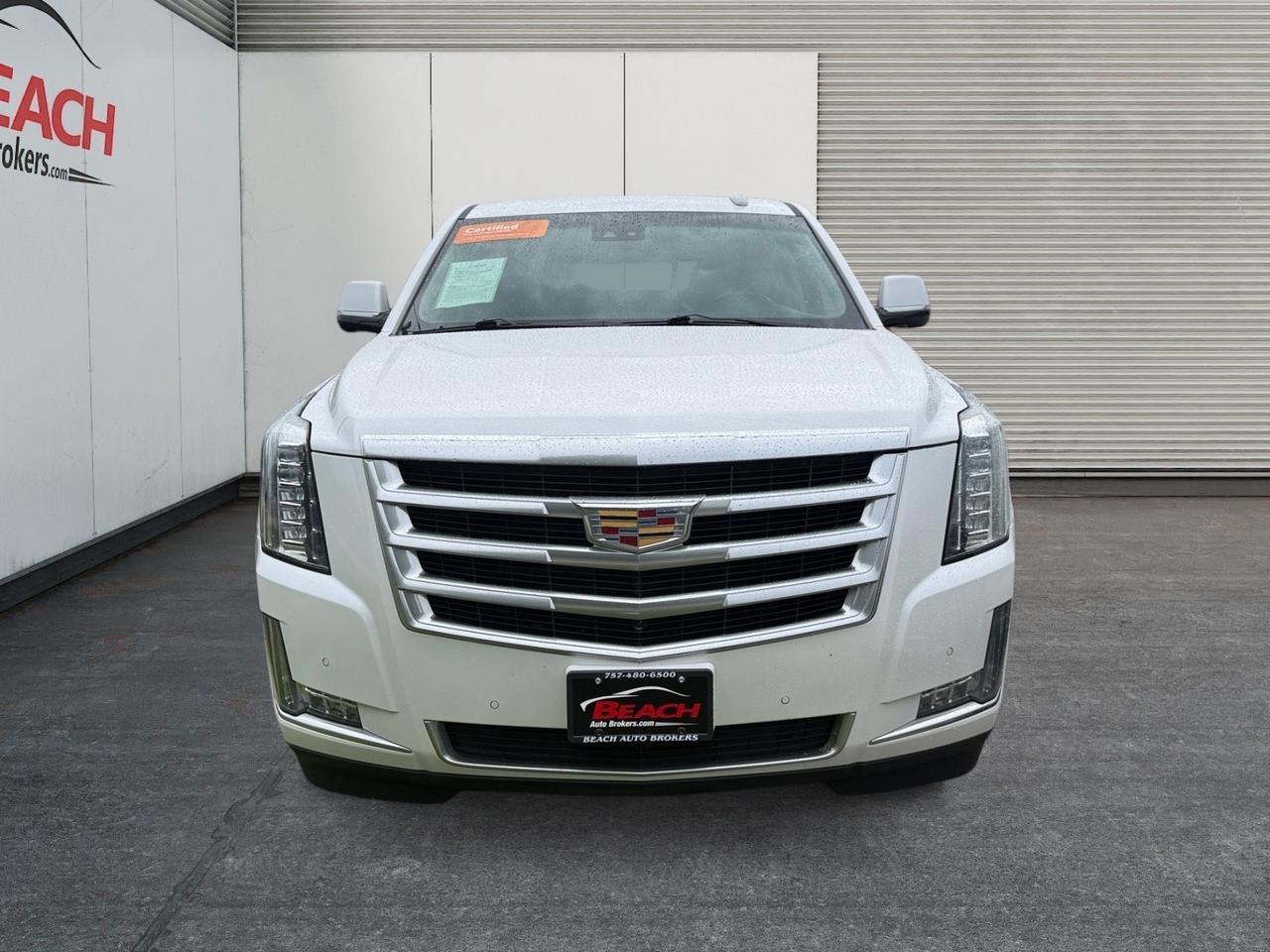 2019 Cadillac Escalade Luxury, BOSE SOUND SYSTEM, WIFI, NAVIGATION, APPLE CARPLAY/ ANDROID AUTO, HANDS FREE LIFTGATE, LUGGAGE RACK, POWER FOLDING MIRRORS, OUTSIDE HEATED MIRRORS, HEATED FRONT AND REAR SEATS, HEATED STEERING WHEEL, UNIVERSAL GARAGE DOOR OPENER, GREAT FAMILY Norfolk VA