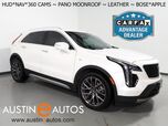 2019 Cadillac XT4 FWD Premium Luxury *HEADS-UP DISPLAY, NAVIGATION, SAFETY ALERTS, 360 VIEW CAMERAS, PANORAMA MOONROOF, LEATHER, CLIMATE MASSAGE SEATS, HEATED STEERING, POWER LIFTGATE, BOSE, WIRELESS CHARGING, ANDROID & APPLE