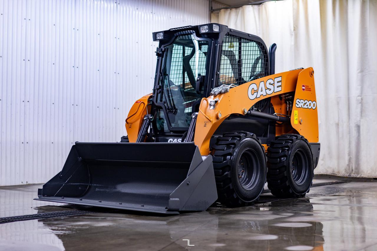 2019 Case SR200 Skid Steer Loader Red Deer AB