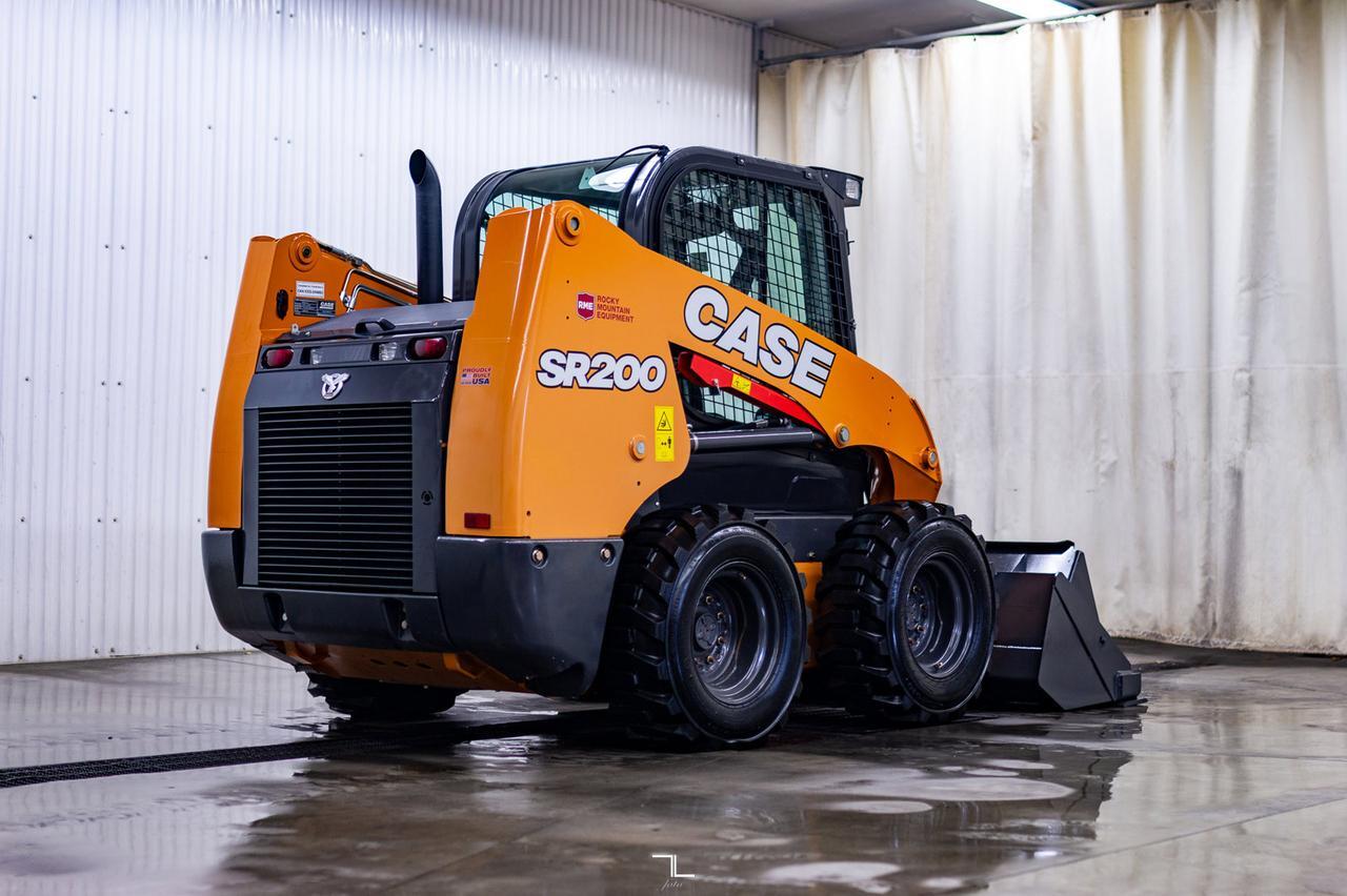 2019 Case SR200 Skid Steer Loader Red Deer AB