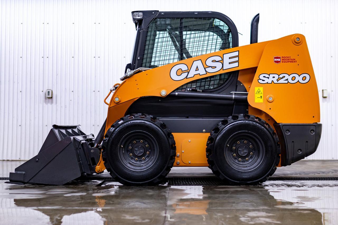 2019 Case SR200 Skid Steer Loader Red Deer AB