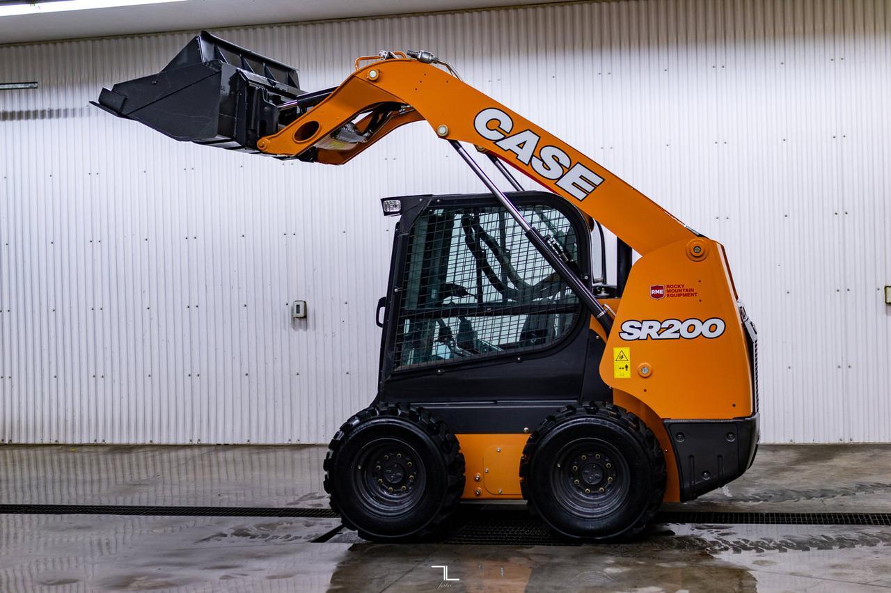 2019 Case SR200 Skid Steer Loader Red Deer AB