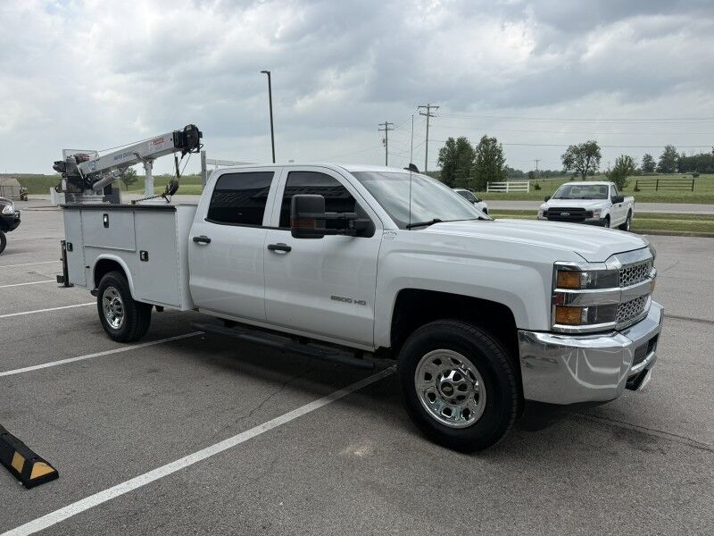 2019 Chevrolet 2500HD 4x4 Utility w/ 3203 Auto Crane Work Truck Collinsville OK