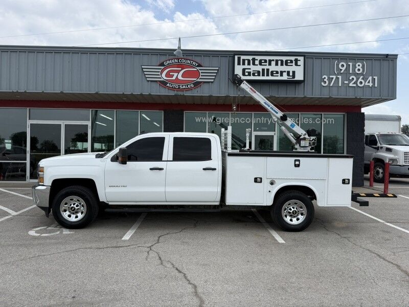 2019 Chevrolet 2500HD 4x4 Utility w/ 3203 Auto Crane Work Truck Collinsville OK