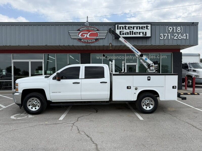 2019 Chevrolet 2500HD 4x4 Utility w/ 3203 Auto Crane Work Truck Collinsville OK