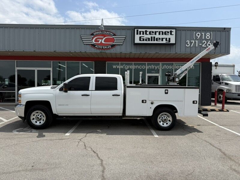 2019 Chevrolet 2500HD 4x4 Utility w/ 3203 Auto Crane Work Truck Collinsville OK