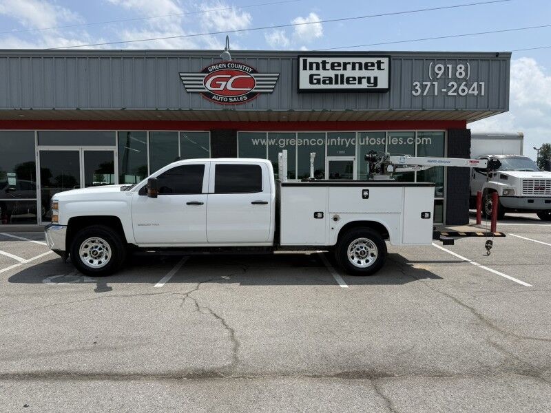2019 Chevrolet 2500HD 4x4 Utility w/ 3203 Auto Crane Work Truck Collinsville OK