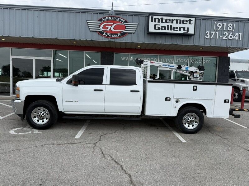 2019 Chevrolet 2500HD 4x4 Utility w/ 3203 Auto Crane Work Truck Collinsville OK