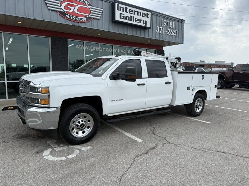 2019 Chevrolet 2500HD 4x4 Utility w/ 3203 Auto Crane Work Truck Collinsville OK